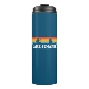 Lake Sunapee New Hampshire Canoe Thermosbecher