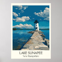 Lake Sunapee New Hampshire Leuchtturm