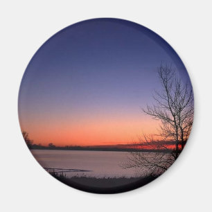 Lake Sunrise Magnet