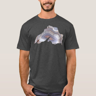 Lake Superior Agate Großes Geschenk für Rockhounds T-Shirt