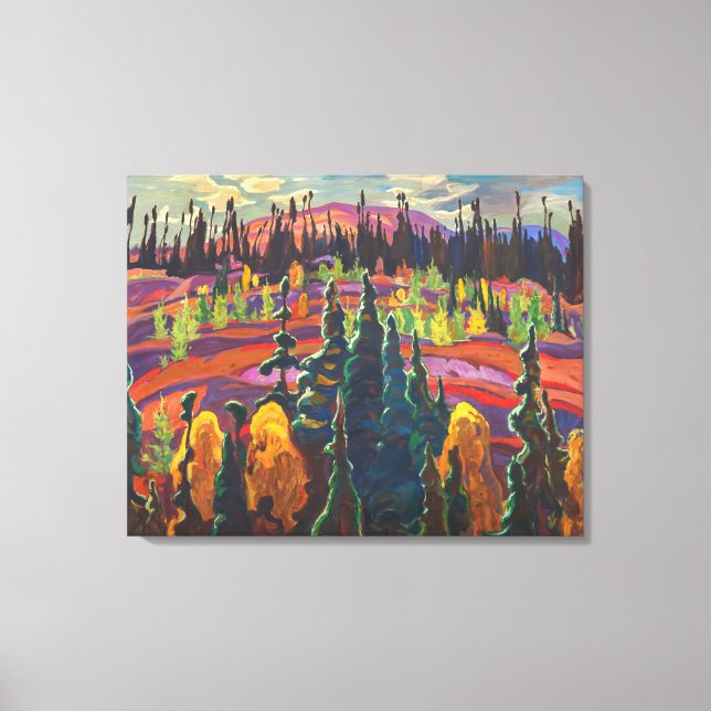 Lake Superior Country | A. Y. Jackson | Leinwanddruck (Vorderseite)