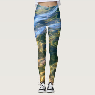 Lake Superior Felsen Wasser Leggings