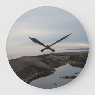 Lake Superior Große Wanduhr