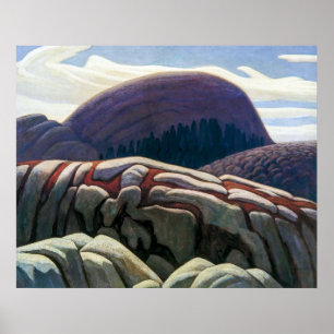 Lake Superior Hill   Lawren Harris   Poster