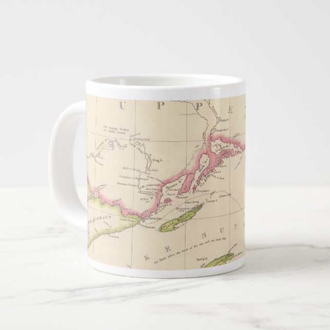 Lake Superior Jumbo-Tasse (Vorderseite Links)