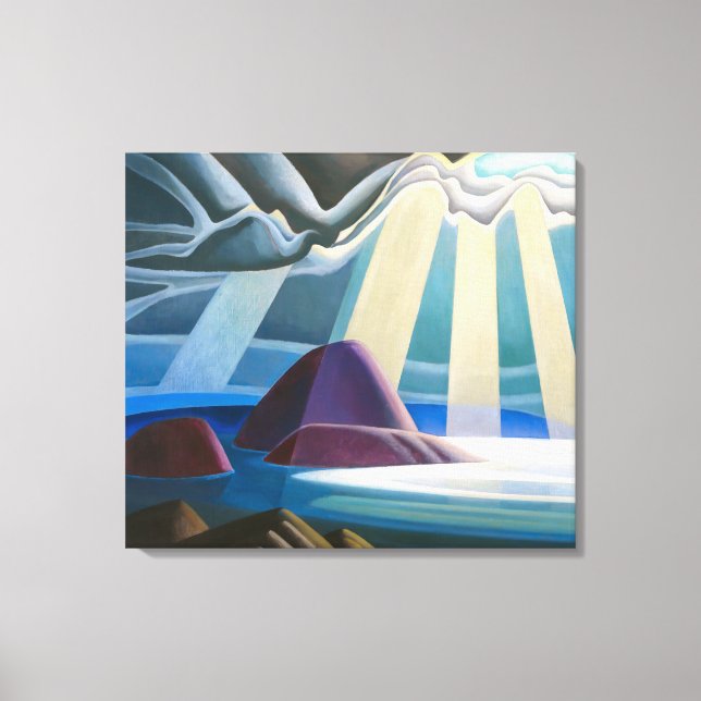 Lake Superior | Lawren Harris | FOTO Leinwanddruck (Vorderseite)