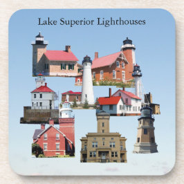 Lake Superior Lighthouses Untersetzer