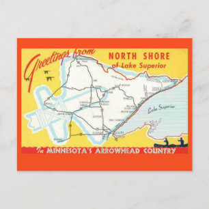 Lake Superior - Nordküste Postkarte