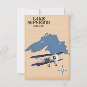 Lake Superior North America - Karte