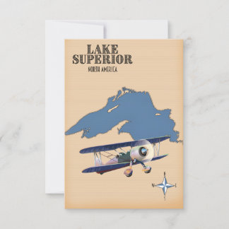 Lake Superior North America - Karte
