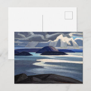 Lake Superior Skizze Lawren Harris Postkarte