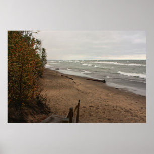 Lake Superior Sturm Poster