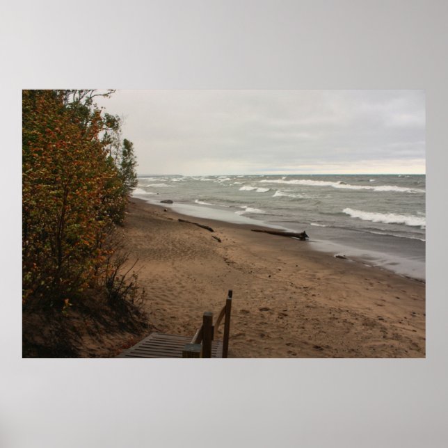 Lake Superior Sturm Poster (Vorne)