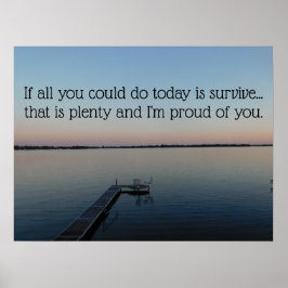 Lake Survival Poster