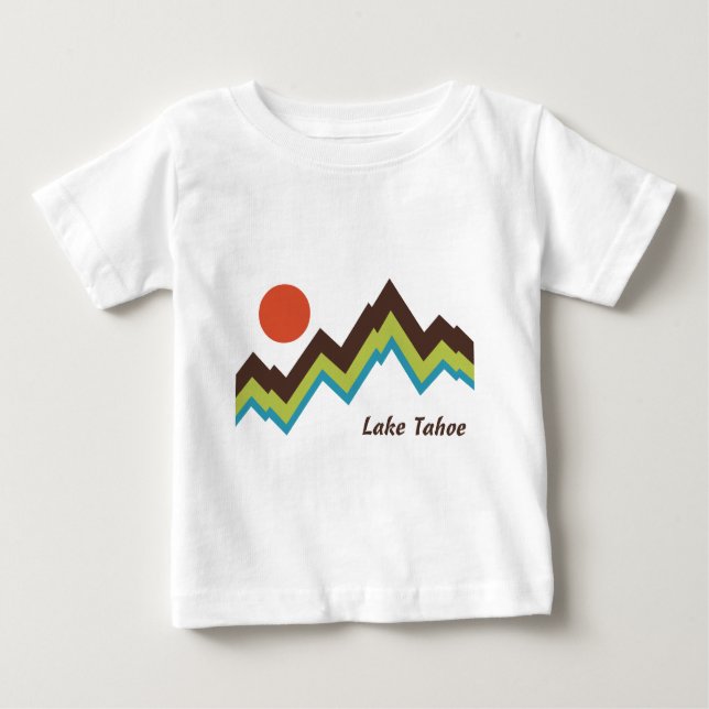 Lake Tahoe Baby T-shirt (Vorderseite)