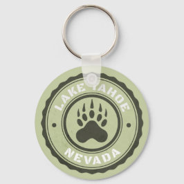 Lake Tahoe Bear Paw Nevada Schlüsselanhänger