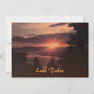 Lake Tahoe bei Sunrise Party Einladung