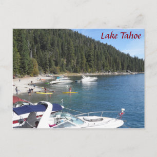 Lake Tahoe, CA Postkarte