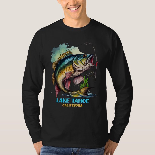 Lake Tahoe California Fishing Trip Fisher Gear Fis T-Shirt (Vorderseite)