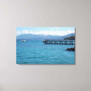 Lake Tahoe California Fotografy Leinwand