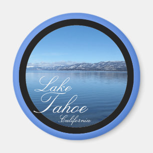 Lake Tahoe California landschaftlicher Kreismagnet Magnet
