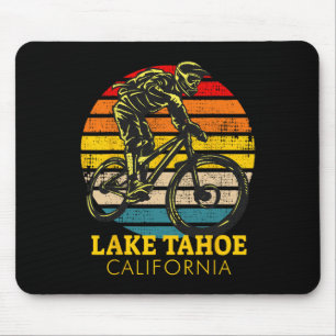 Lake Tahoe California Mountainbiken  Mousepad