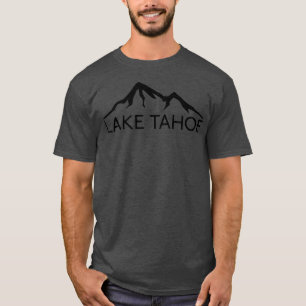 Lake Tahoe California Nevada Skifahren T-Shirt