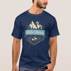 Lake Tahoe California Nevada Souvenir Cool T-Shirt