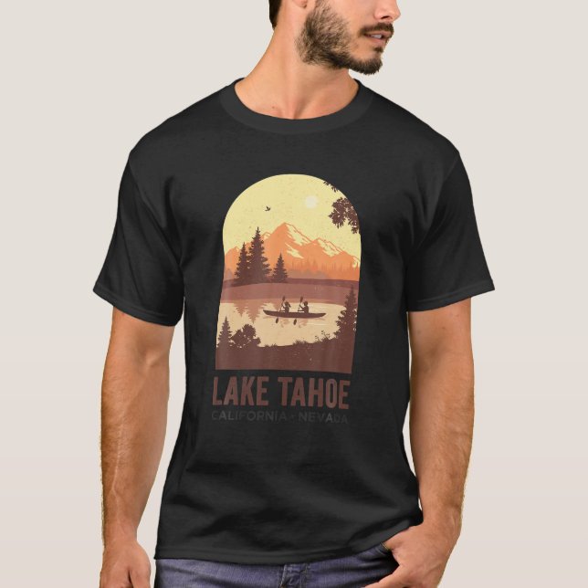 Lake Tahoe California Nevada Summer Kayaking at La T-Shirt (Vorderseite)