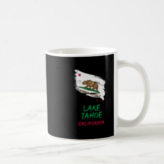 Lake Tahoe California Paint Splatter Flag Vacation Kaffeetasse