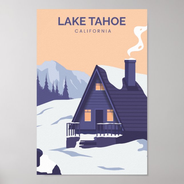 Lake Tahoe California Poster (Vorne)