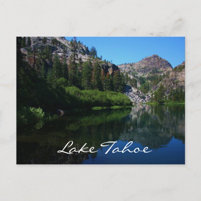 Lake Tahoe California Postkarte (Vorderseite)