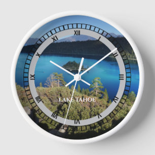 Lake Tahoe California Souvenir Christmas White Uhr