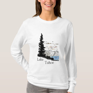 Lake Tahoe DigiArt, See, Tahoe T-Shirt