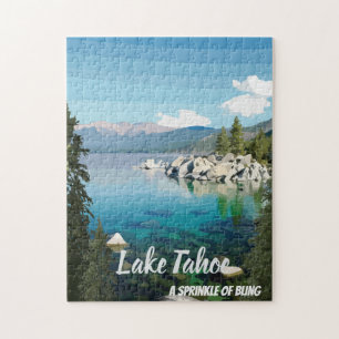Lake Tahoe Ein Spritzer Kalifornien & Nevada Puzzle