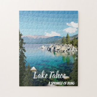 Lake Tahoe Ein Sprung nach Kalifornien & Nevada Puzzle