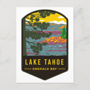 Lake Tahoe Emerald Bay Postkarte