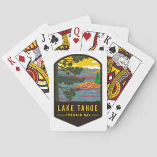 Lake Tahoe Emerald Bay Spielkarten