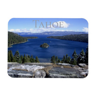 Lake Tahoe - Emerald Bay Staat Park Flexible Magnet