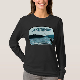 Lake Tahoe Fishing Rod T-Shirt