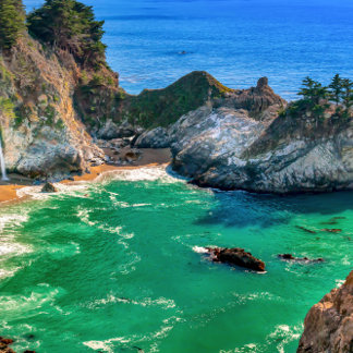 Lake Tahoe Folded Greeting Card Karte