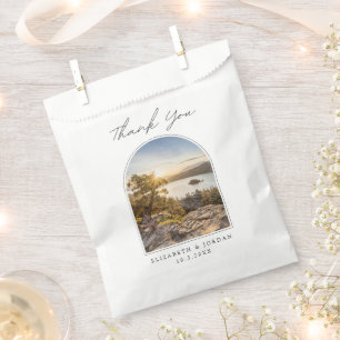 Lake Tahoe Foto Gastgeschenk Hochzeit Vielen Dank Geschenktütchen