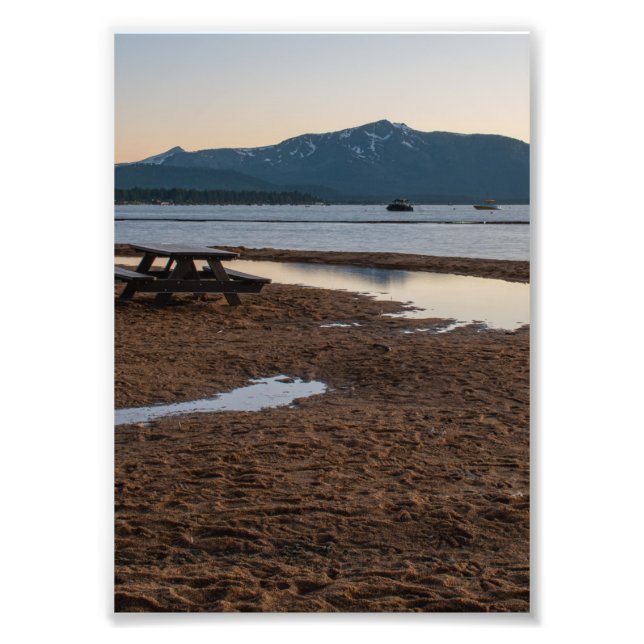 Lake Tahoe Fotodruck (Vorne)