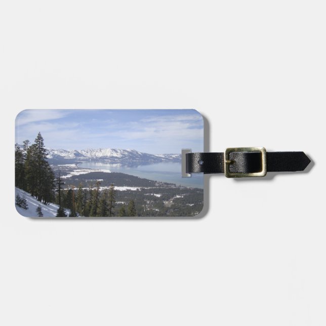 Lake Tahoe Gepäckanhänger (Vorderseite horizontal)