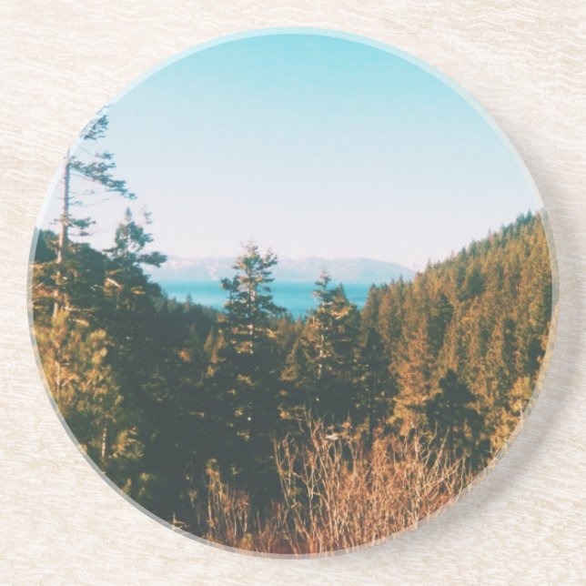 Lake Tahoe  Getränkeuntersetzer (Vorne)