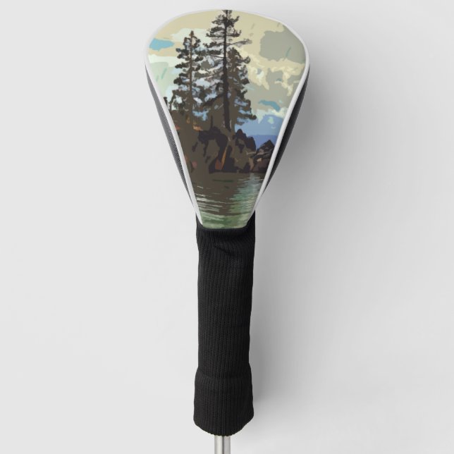 Lake Tahoe Golf Head Cover Headcover (Vorderseite)
