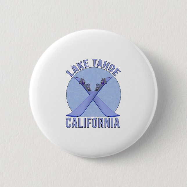 Lake Tahoe, Kalifornien Button (Vorderseite)