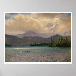 Lake Tahoe, Kalifornien by Bierstadt (0102a) Poster