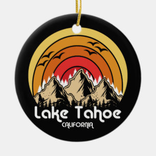 Lake Tahoe, Kalifornien Keramik Ornament