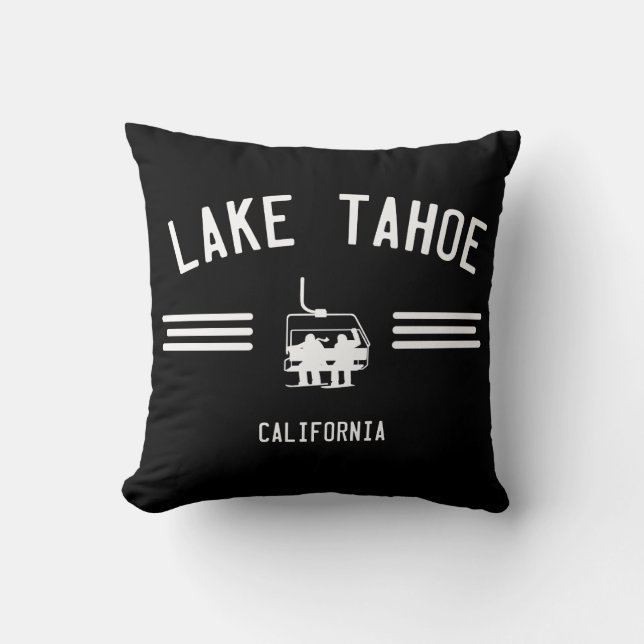Lake Tahoe Kalifornien Kissen (Vorderseite)